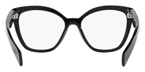 prada pr 20zv 16k1o1|Prada PR 20ZV 16K1O1 Eyeglasses in Black .